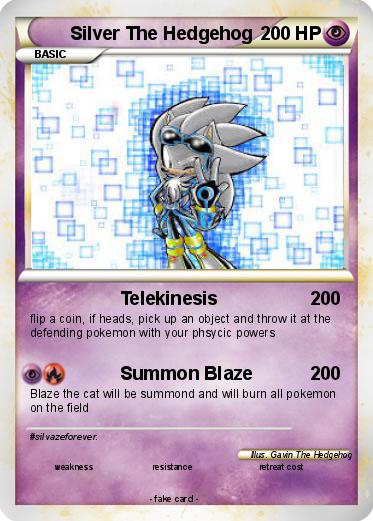 Pokemon Silver The Hedgehog