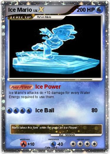 Pokemon Ice Mario