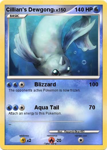 Pokemon Cillian's Dewgong