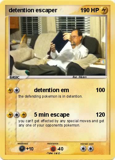 Pokemon detention escaper