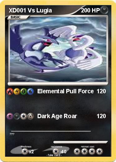 Pokemon XD001 Vs Lugia