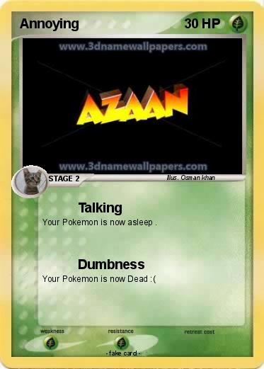 Pokemon Annoying