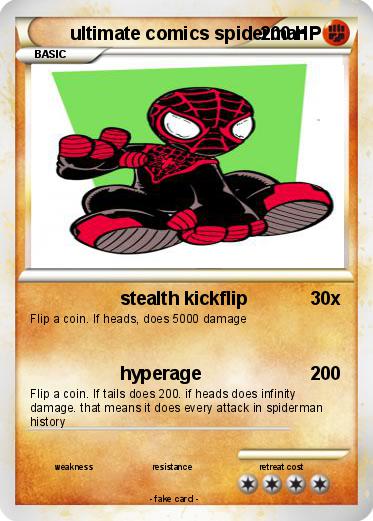 Pokemon ultimate comics spiderman