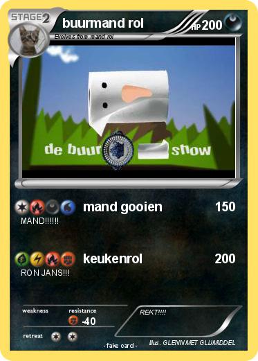 Pokemon buurmand rol