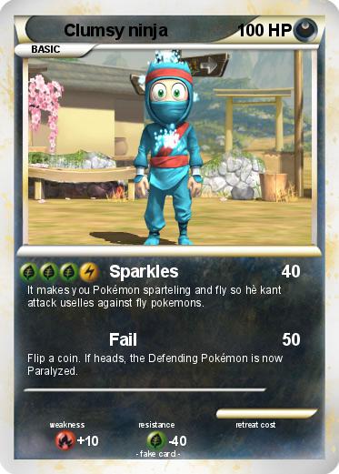 Pokemon Clumsy ninja