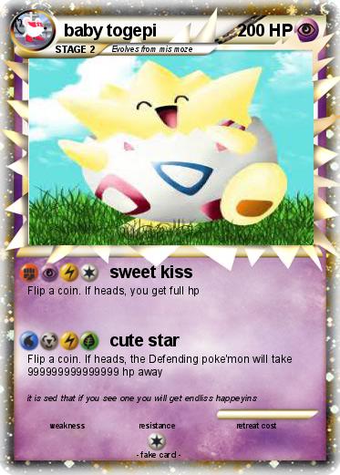 Pokemon baby togepi