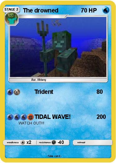 Pokemon The drowned