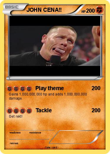 Pokemon JOHN CENA!!