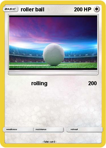 Pokemon roller ball
