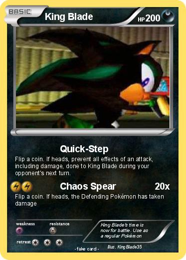 Pokemon King Blade