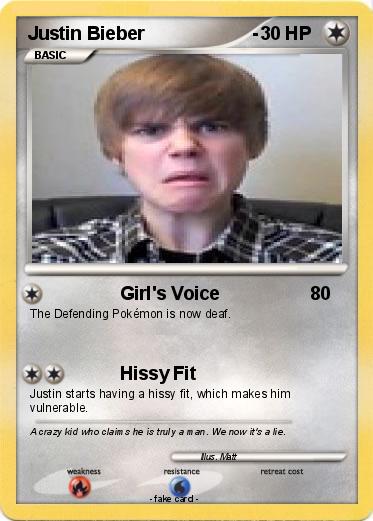 Pokemon Justin Bieber                     -
