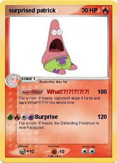 Pokemon surprised patrick