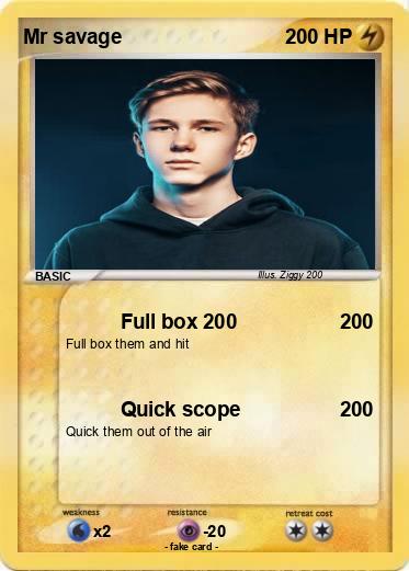 Pokemon Mr savage