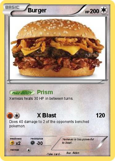 Pokemon Burger