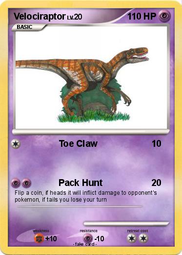 Pokemon Velociraptor