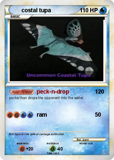 Pokemon costal tupa