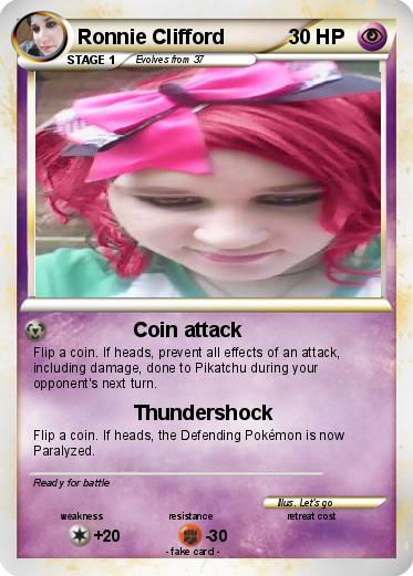 Pokemon Ronnie Clifford
