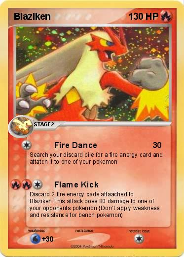 Pokemon Blaziken
