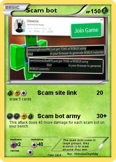 Pokemon Scam Bot