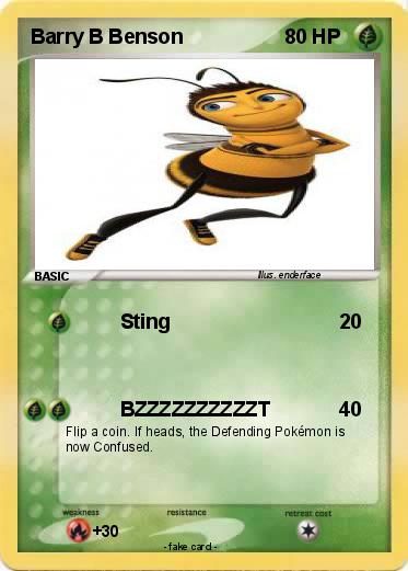 Pokemon Barry B Benson