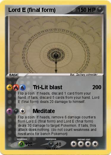 Pokemon Lord E (final form)