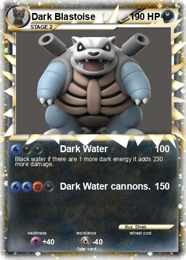 Pokemon Dark Blastoise