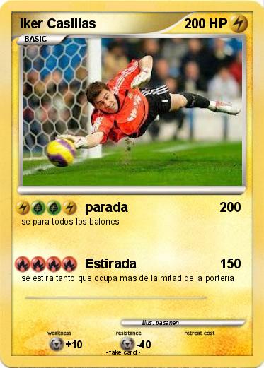 Pokemon Iker Casillas