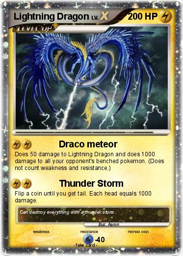 Pokemon Lightning Dragon