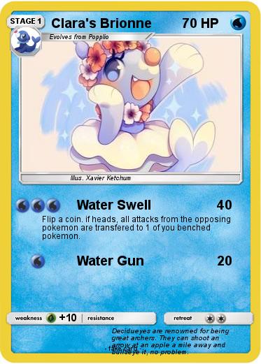 Pokemon Clara's Brionne