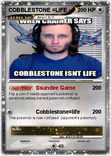 Pokemon COBBLESTONE =LIFE