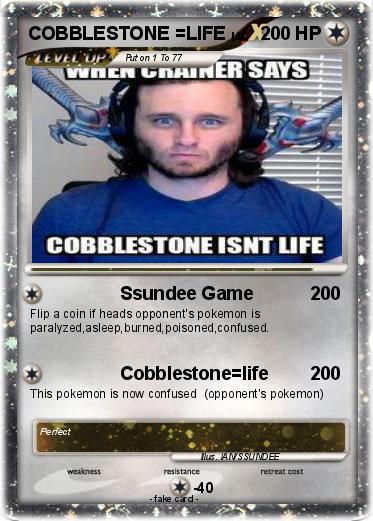Pokemon COBBLESTONE =LIFE