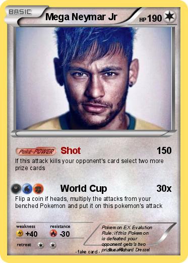 Pokemon Mega Neymar Jr