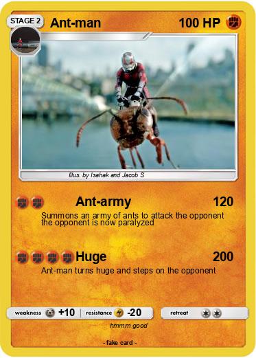 Pokemon Ant-man Pokemon Ant-man
