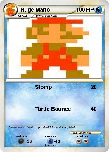 Pokemon Huge Mario