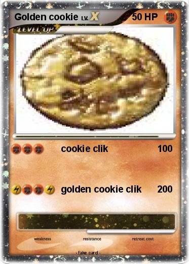 Pokemon Golden cookie