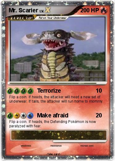 Pokemon Mr. Scarier