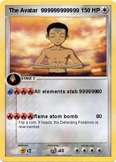 Pokemon The Avatar  999999999999