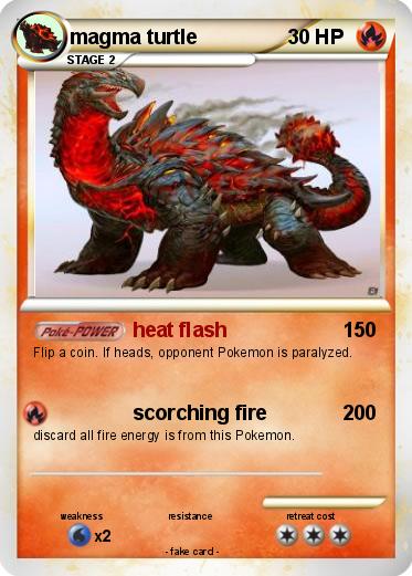 Pokemon magma turtle