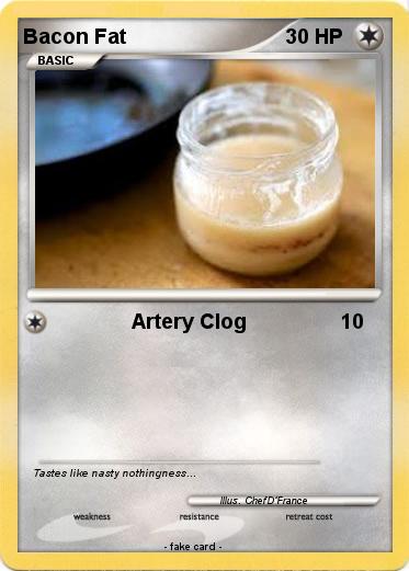 Pokemon Bacon Fat