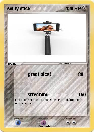 Pokemon sellfy stick