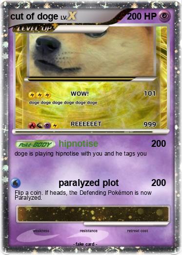 Pokemon cut of doge