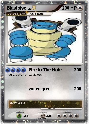 Pokemon Blastoise