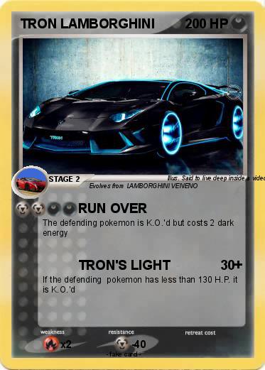 Pokemon TRON LAMBORGHINI