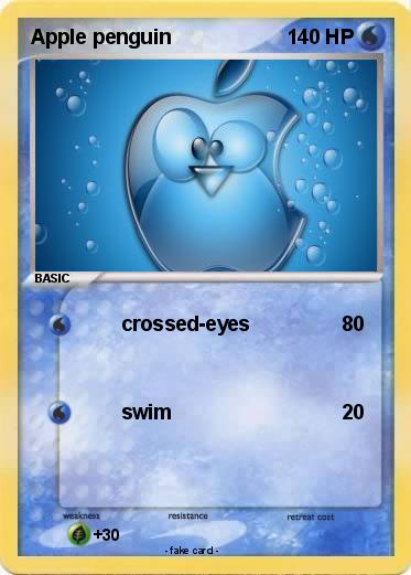 Pokemon Apple penguin