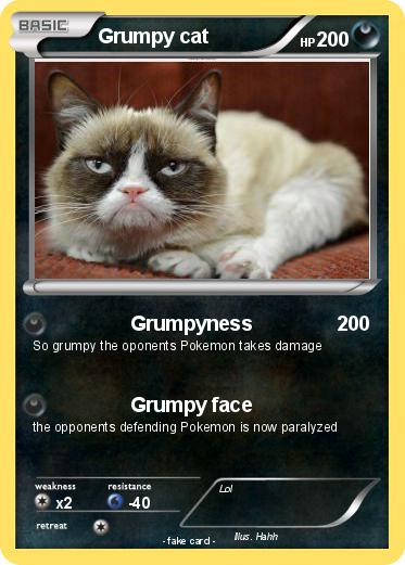 Pokemon Grumpy cat