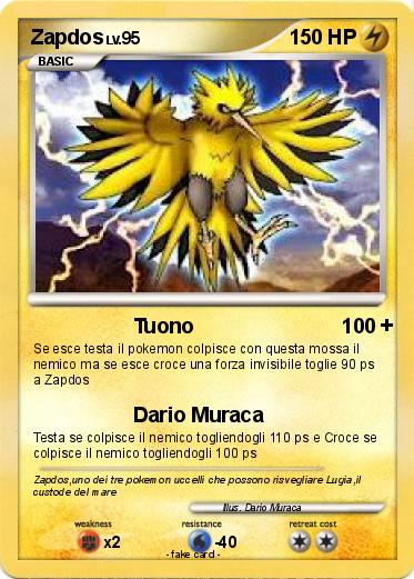 Pokemon Zapdos