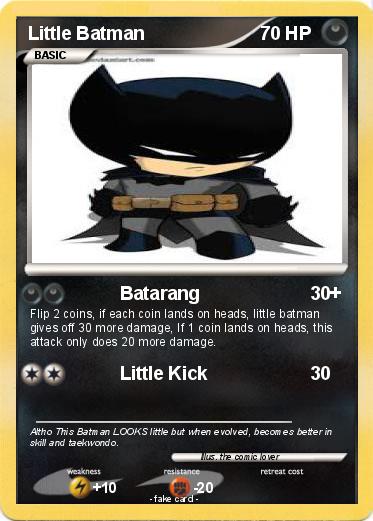 Pokemon Little Batman