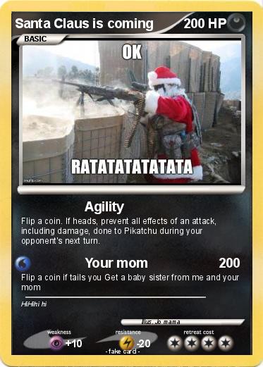 Pokemon Santa Claus is coming