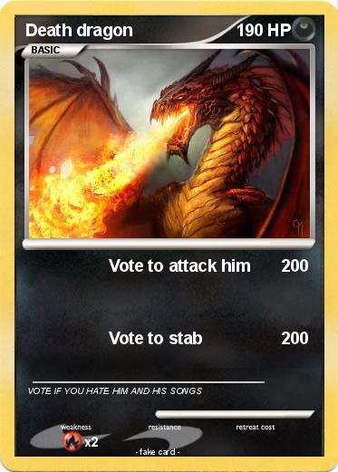 Pokemon Death dragon