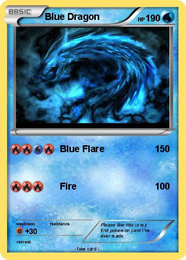 Pokemon Blue Dragon